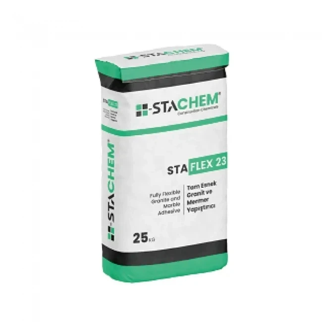 STACHEM STAFLEX 23 Tam Esnek Granit ve Mermer Yapıştırıcı C2TE